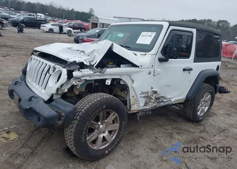 2020 Jeep Wrangler Sport 4X4 z USA, uszkodzony, nr VIN 1C4GJXAG4LW315286
